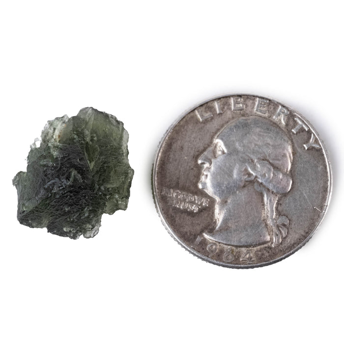 Moldavite 2.47 g 16x15x11mm - InnerVision Crystals