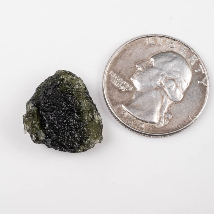 Moldavite 2.47 g 18x17x8mm - InnerVision Crystals