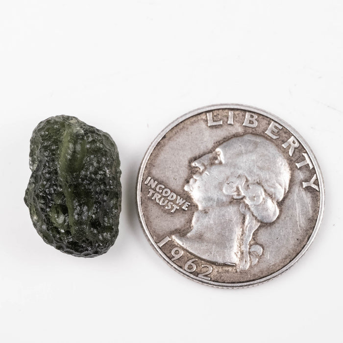 Moldavite 2.49 g 18x12x9mm - InnerVision Crystals