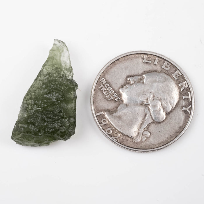 Moldavite 2.49 g 25x14x7mm - InnerVision Crystals