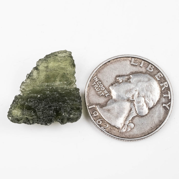 Moldavite 2.50 g 19x19x6mm - InnerVision Crystals