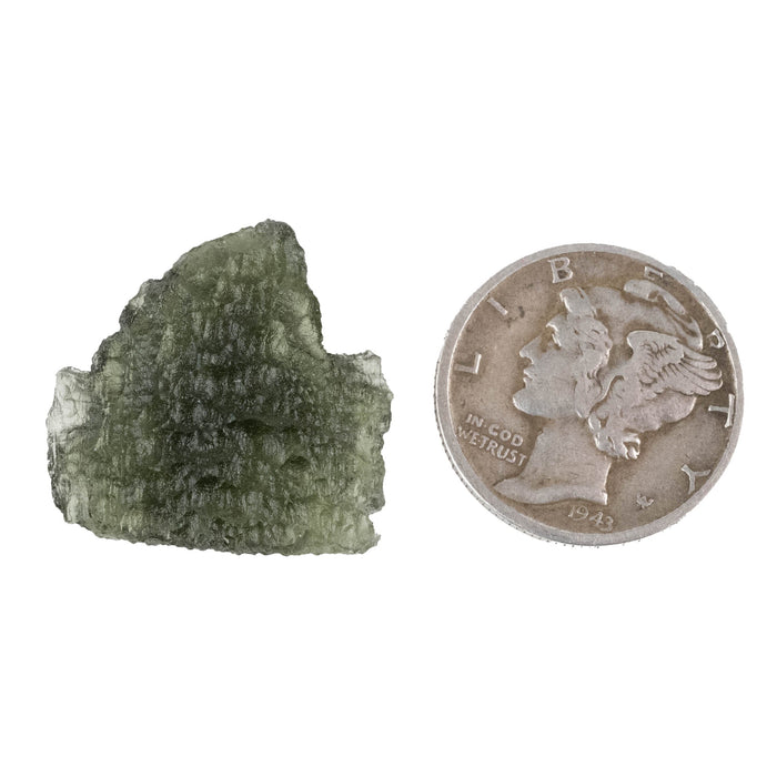 Moldavite 2.52 g 19x19x6mm - InnerVision Crystals