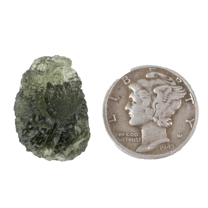 Moldavite 2.54 g 18x13x8mm - InnerVision Crystals