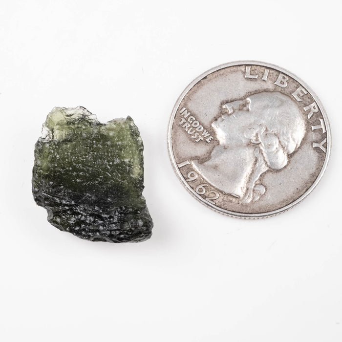 Moldavite 2.55 g 19x16x4mm - InnerVision Crystals