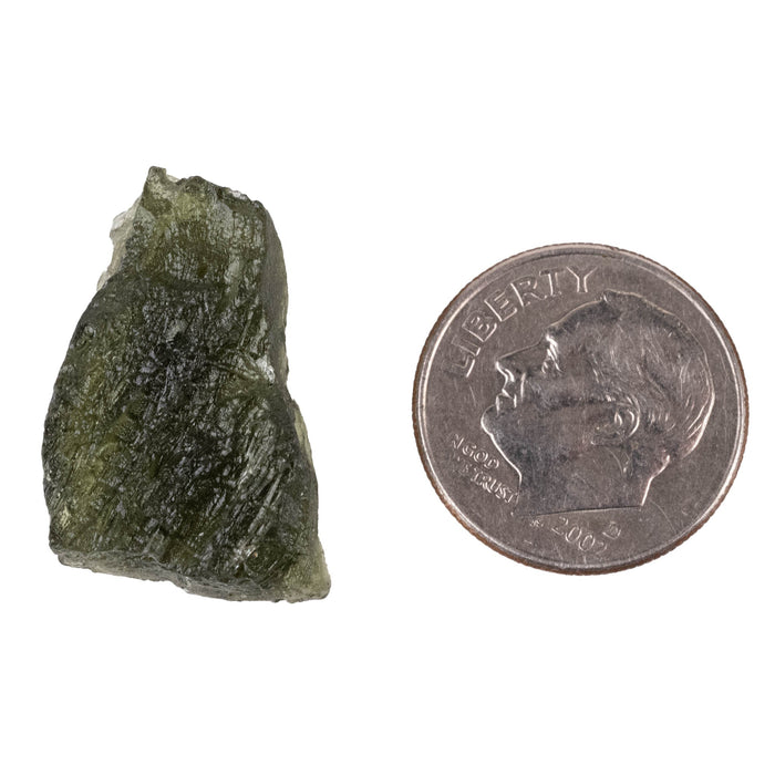 Moldavite 2.55 g 21x15x6mm - InnerVision Crystals