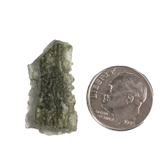 Moldavite 2.55 g 25x14x7mm - InnerVision Crystals