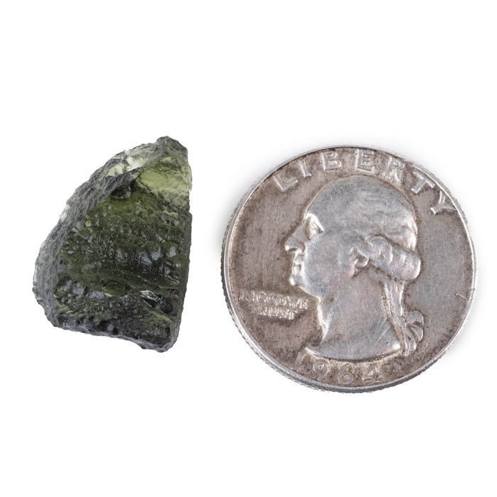 Moldavite 2.62 g 18x14x7mm - InnerVision Crystals