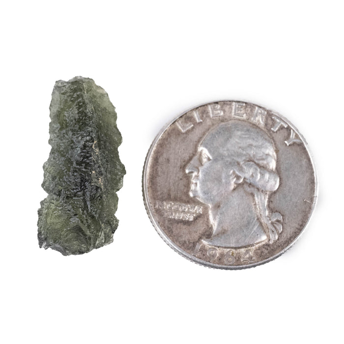 Moldavite 2.67 g 24x11x9mm - InnerVision Crystals