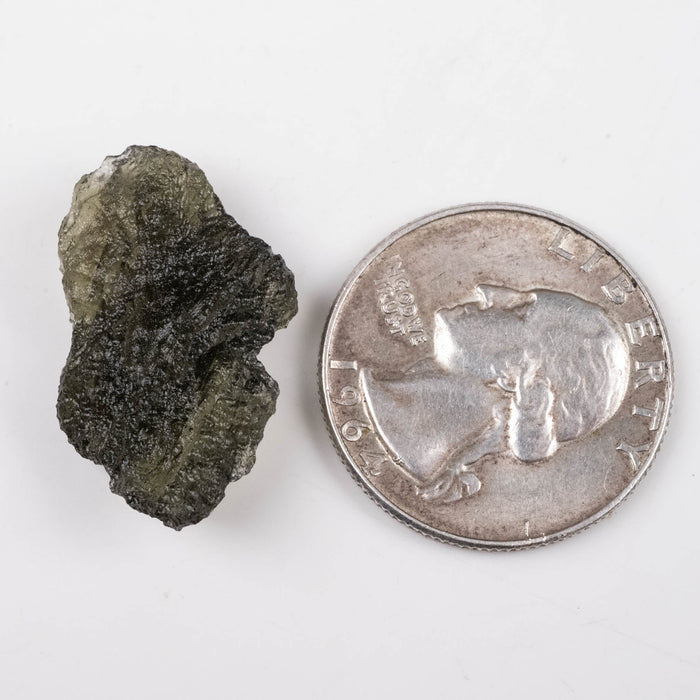 Moldavite 2.67 g 26x16x6mm - InnerVision Crystals