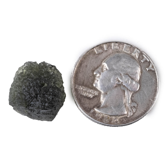 Moldavite 2.71 g 15x14x10mm - InnerVision Crystals