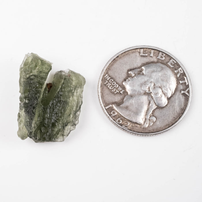 Moldavite 2.74 g 22x16x7mm - InnerVision Crystals