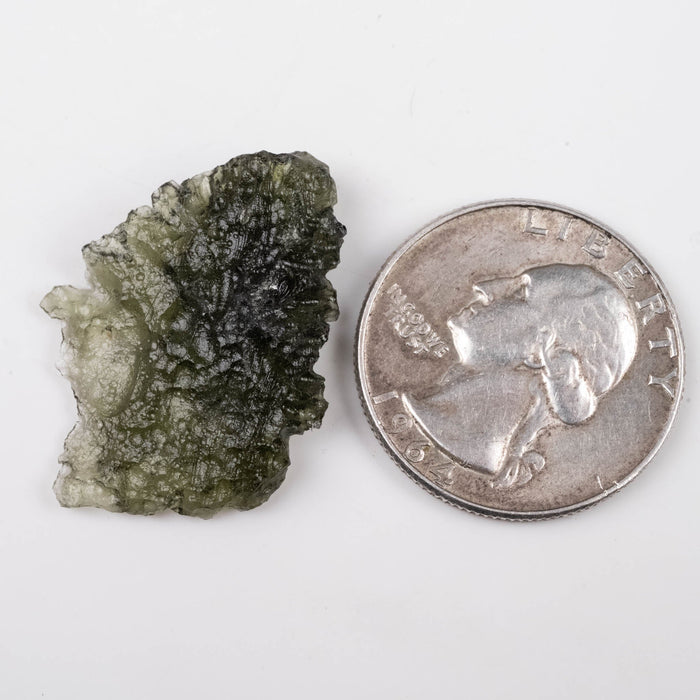 Moldavite 2.93 g 29x22x6mm - InnerVision Crystals