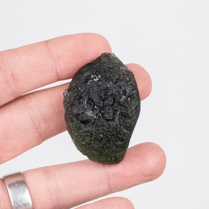 Moldavite 30.80 g 47x32x16mm - InnerVision Crystals