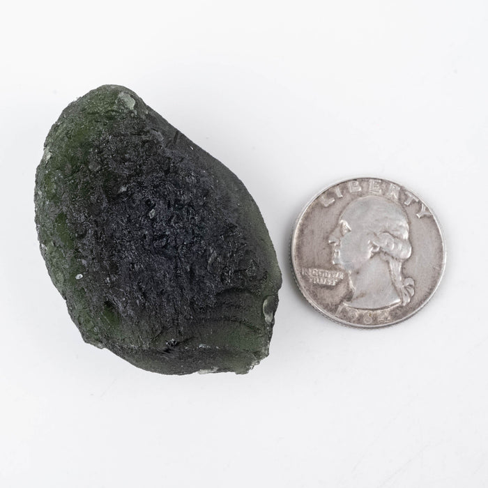 Moldavite 30.80 g 47x32x16mm - InnerVision Crystals