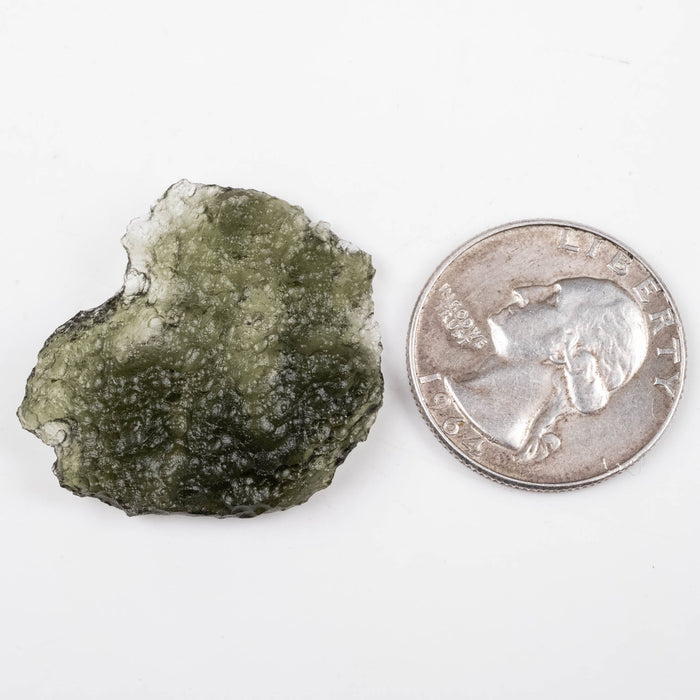 Moldavite 3.50 g 31x27x4mm - InnerVision Crystals