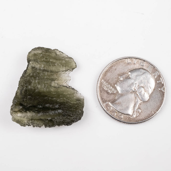 Moldavite 3.67 g 29x24x5mm - InnerVision Crystals