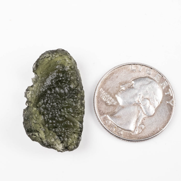 Moldavite 4.14 g 30x18x5mm - InnerVision Crystals