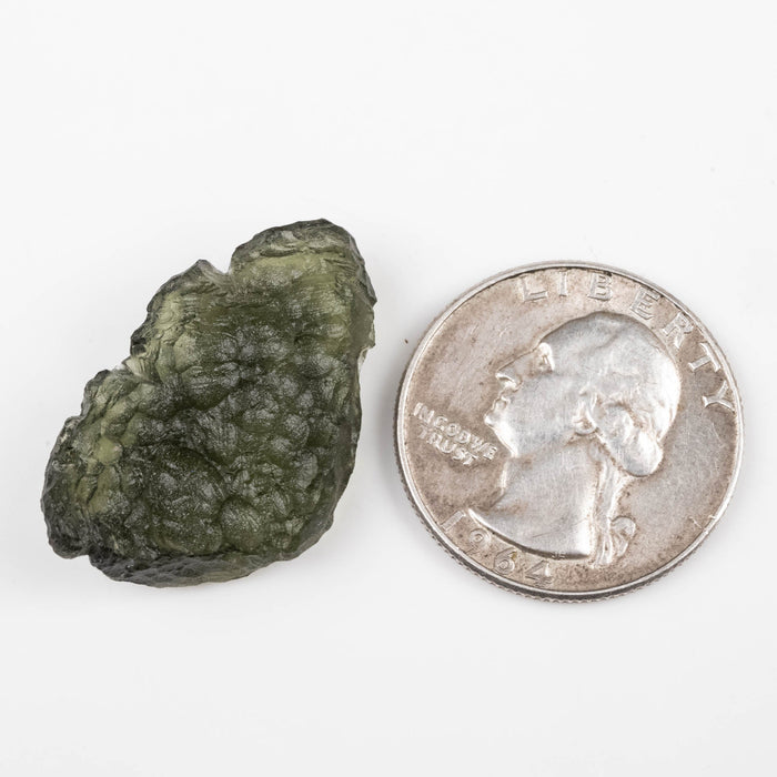 Moldavite 4.15 g 29x19x5mm - InnerVision Crystals