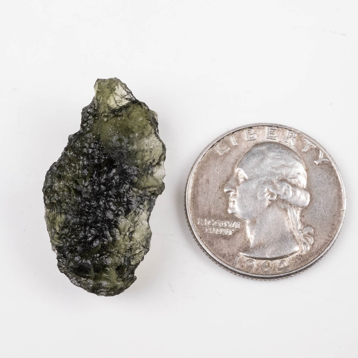 Moldavite 4.29 g 31x17x8mm - InnerVision Crystals