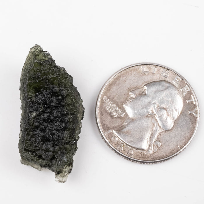 Moldavite 4.73 g 27x14x9mm - InnerVision Crystals