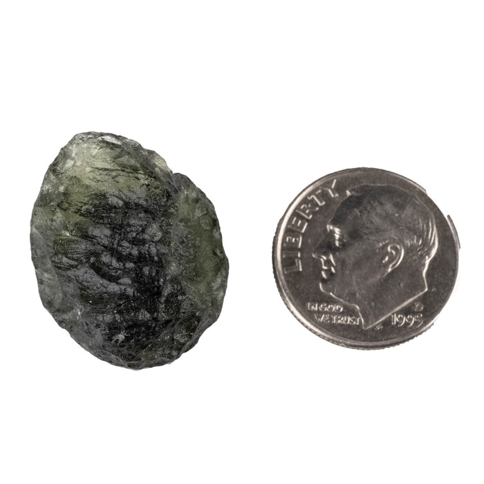 Moldavite 5.02 g 22x14x14mm - InnerVision Crystals