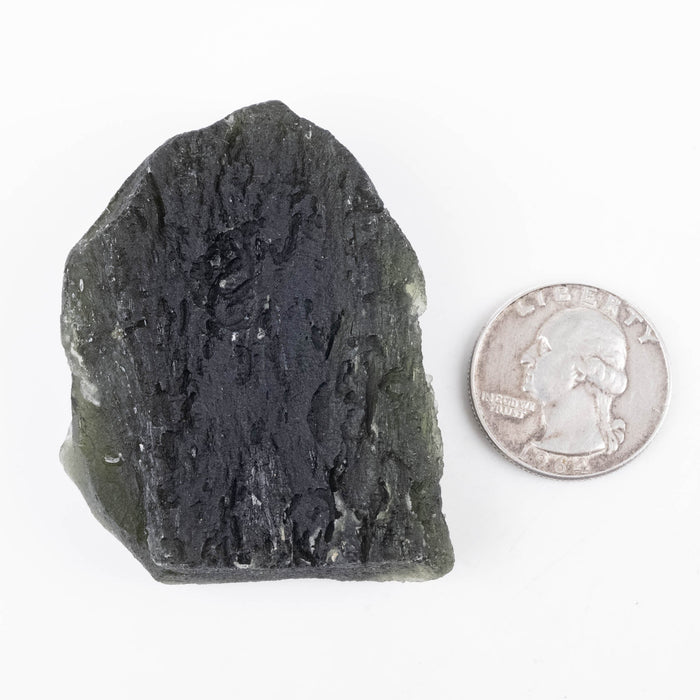 Moldavite 51.27 g 5x44x13mm XL Rare Size - InnerVision Crystals