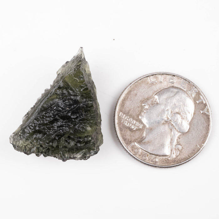 Moldavite 5.97 g 26x22x12mm - InnerVision Crystals