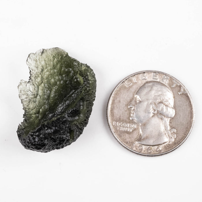 Moldavite 6.05 g 33x20x12mm - InnerVision Crystals