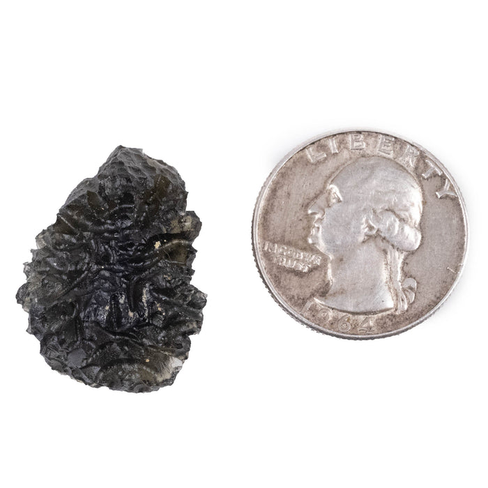 Moldavite 6.30 g 27x19x13mm - InnerVision Crystals