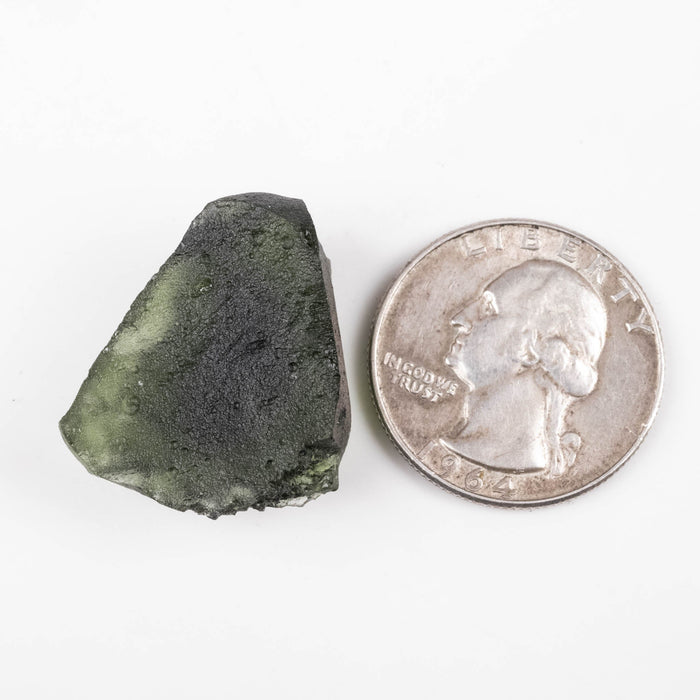 Moldavite 7.03 g 26x21x10mm - InnerVision Crystals