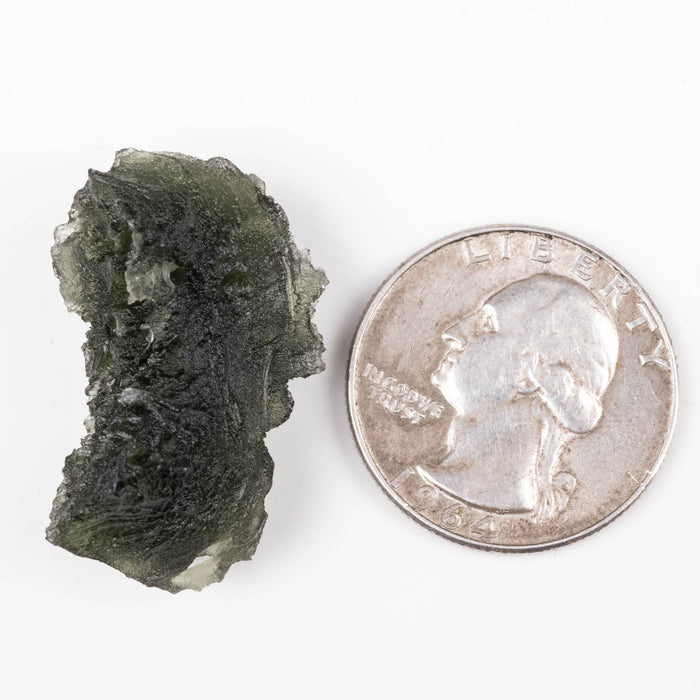 Moldavite 7.16 g 31x16x11mm - InnerVision Crystals