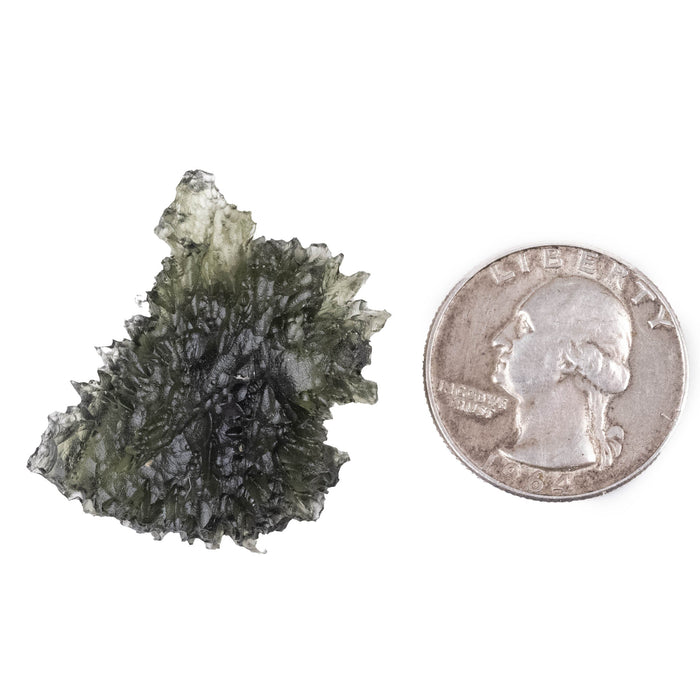 Moldavite 8.07 g 30x25x10mm - InnerVision Crystals