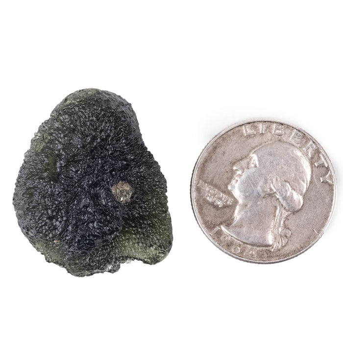 Moldavite 9.67 g 30x24x12mm - InnerVision Crystals