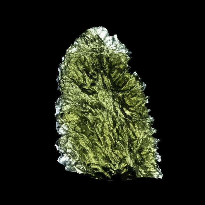 Moldavite 9.73 g 34x22x12mm - InnerVision Crystals