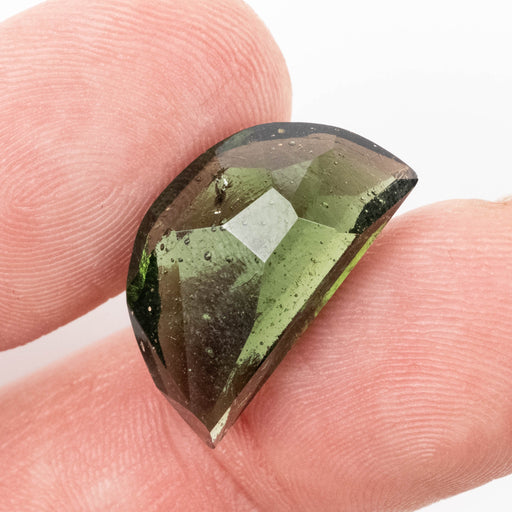 Moldavite Gemstone 12.25 ct 21x12x8mm - InnerVision Crystals