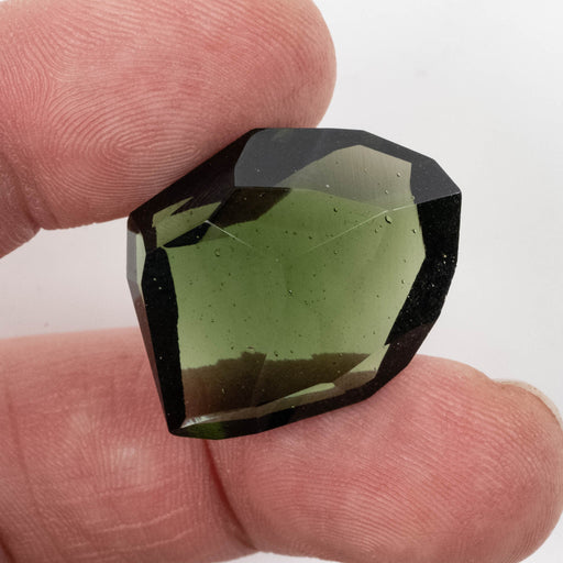 Moldavite Gemstone 28.85 ct 26x22x9mm - InnerVision Crystals