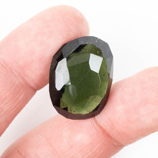 Moldavite Gemstone 32.35 ct 25x18x11mm - InnerVision Crystals