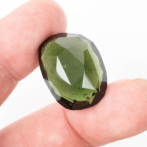 Moldavite Gemstone 32.35 ct 25x18x11mm - InnerVision Crystals