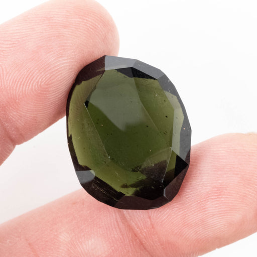 Moldavite Gemstone 36.50 ct 25x20x11mm - InnerVision Crystals