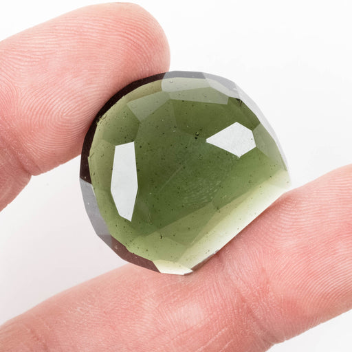 Moldavite Gemstone 46.85 ct 28x25x10mm - InnerVision Crystals