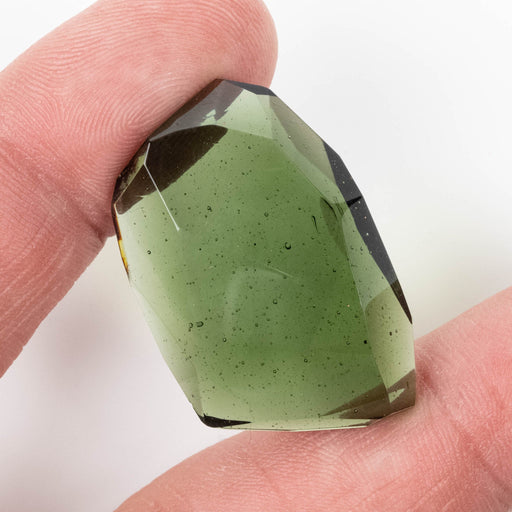 Moldavite Gemstone 49.15 ct 33x22x9mm - InnerVision Crystals