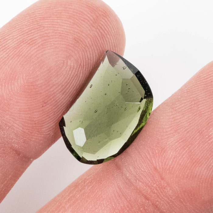 Moldavite Gemstone 7.95 ct 16x11x6mm - InnerVision Crystals