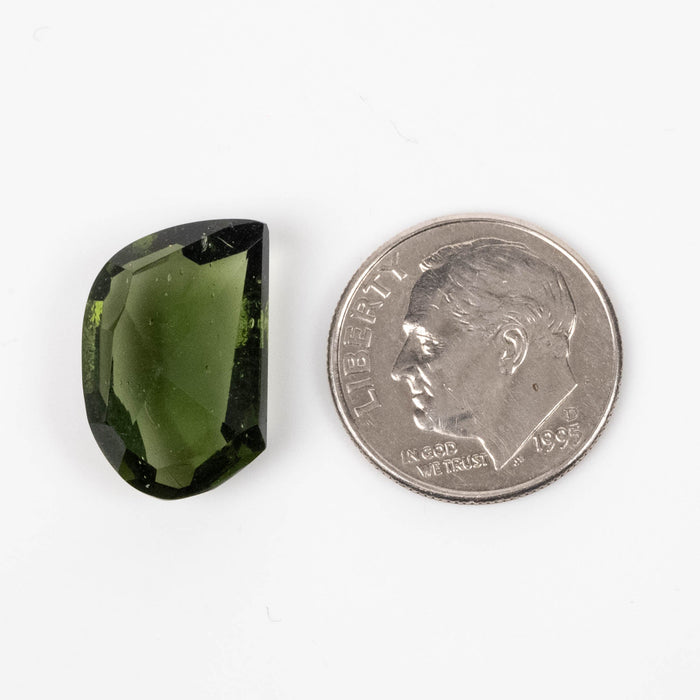 Moldavite Gemstone 7.95 ct 16x11x6mm - InnerVision Crystals