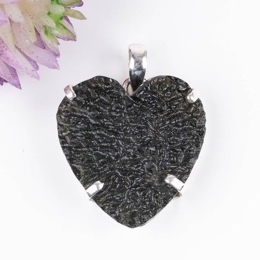 Moldavite Heart Pendant 7.28 g 31x23mm - InnerVision Crystals