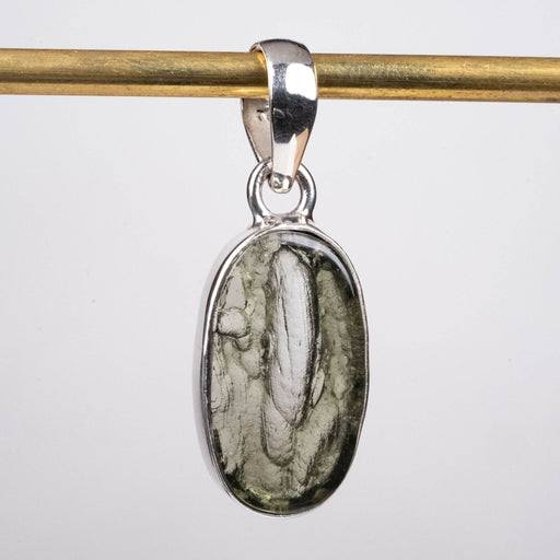 Moldavite Pendant 2.18 g 29x11mm - InnerVision Crystals