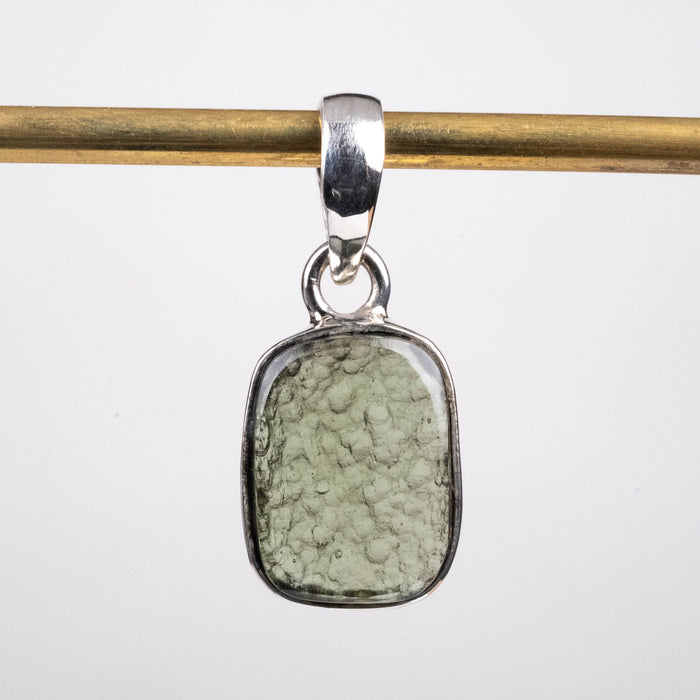 Moldavite Pendant 2.23 g 24x10mm - InnerVision Crystals