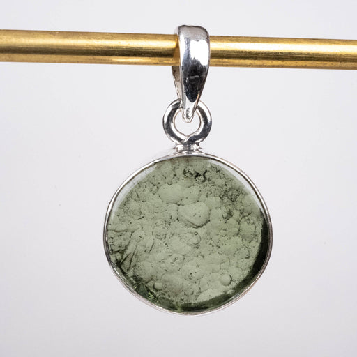 Moldavite Pendant 2.49 g 25x15mm - InnerVision Crystals