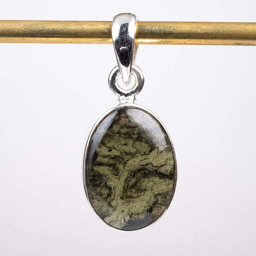 Moldavite Pendant 2.65 g 26x11mm - InnerVision Crystals