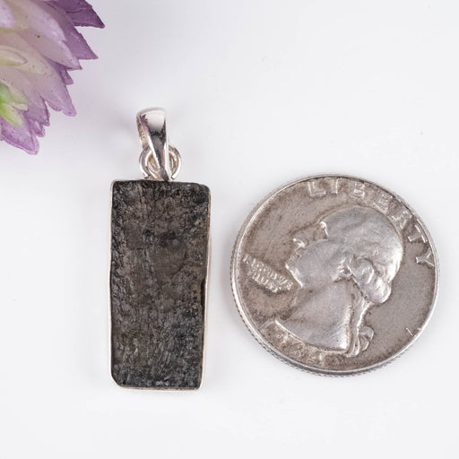 Moldavite Pendant 3.47 g 35x12mm - InnerVision Crystals