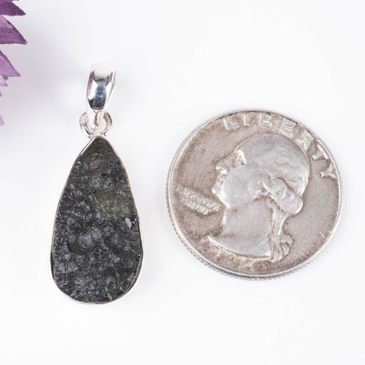 Moldavite Pendant 3.93 g 34x13mm - InnerVision Crystals